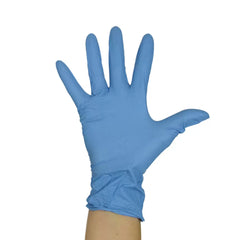POWDER FREE NITRILE GLOVES BLUE MEDIUM 200 PK
