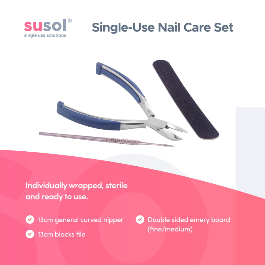 susol Single Use Nail Care Set – Bailey Instruments